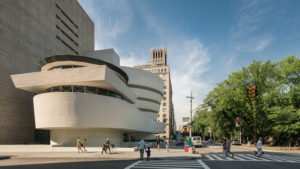 Solomon R. Guggenheim Museum in New York\, New York; Architect Frank Lloyd Wright