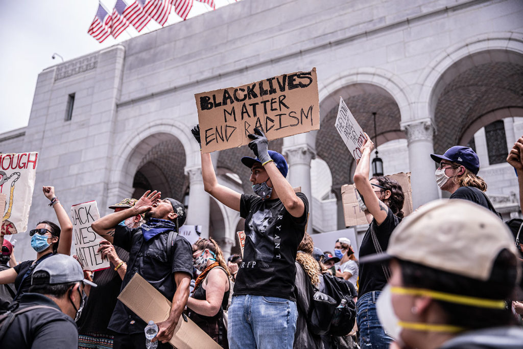 Black Lives Matter Protest at City Hall