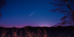 NEOWISE comet taken in Malibu Canyon