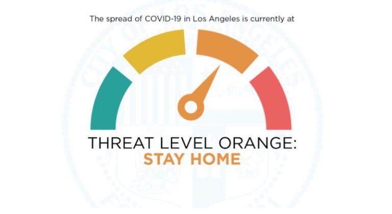 L A Has A New Color Coded COVID Threat Meter l-a-has-a-new-color-coded-covid-threat-meter