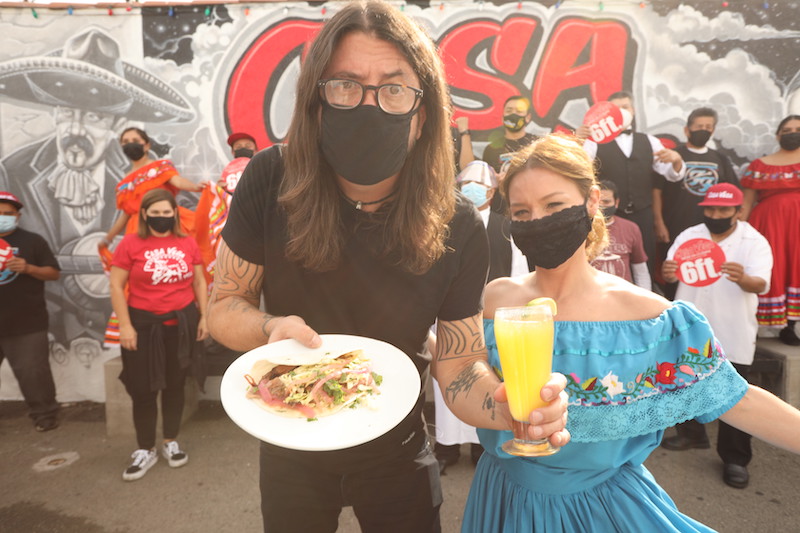 Foo Fighters and Casa Vega Taco Collaboration