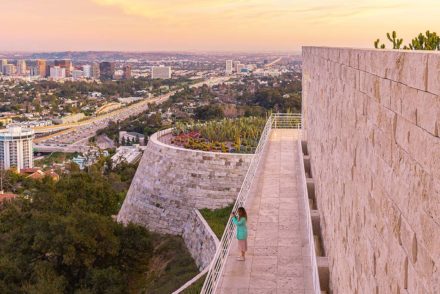 The Getty Sunset View Freeway