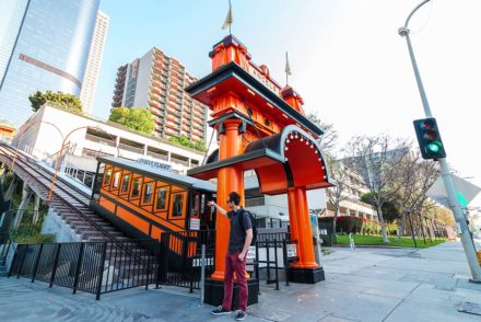 Angels Flight in Downtown Los Angeles