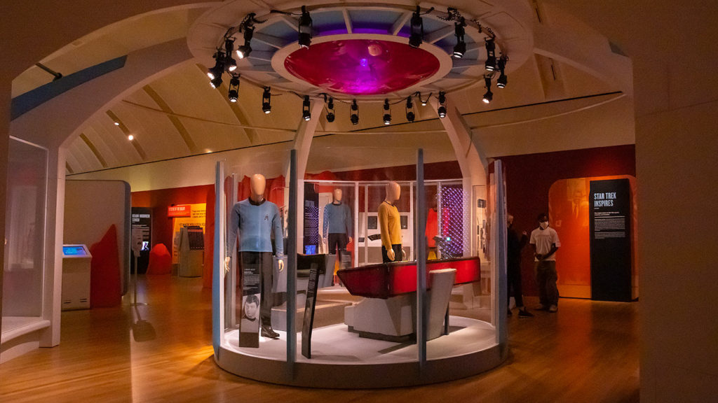 Star Trek: Exploring New Worlds exhibit at Skirball Cultural Center