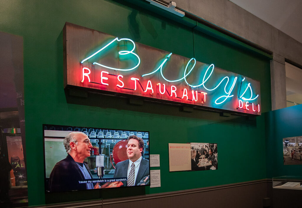 Neon-sign-for-Billys-deli-skirball