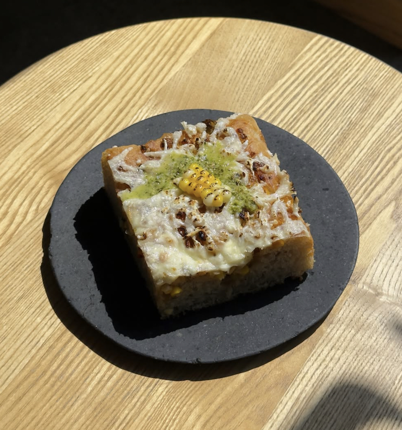 corn-cheese-focaccia-modu-cafe